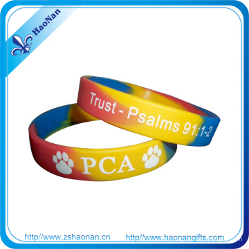 Custom Made Logo Silicone Wristbands Personalized Wristband